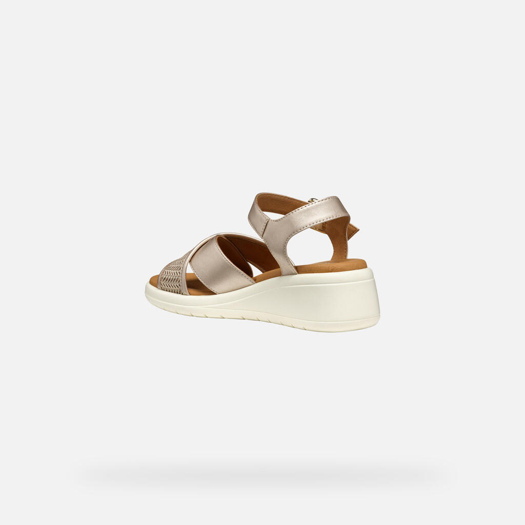 Sandales Femme MELICONIA WOMAN Champagne/Beige 6/7