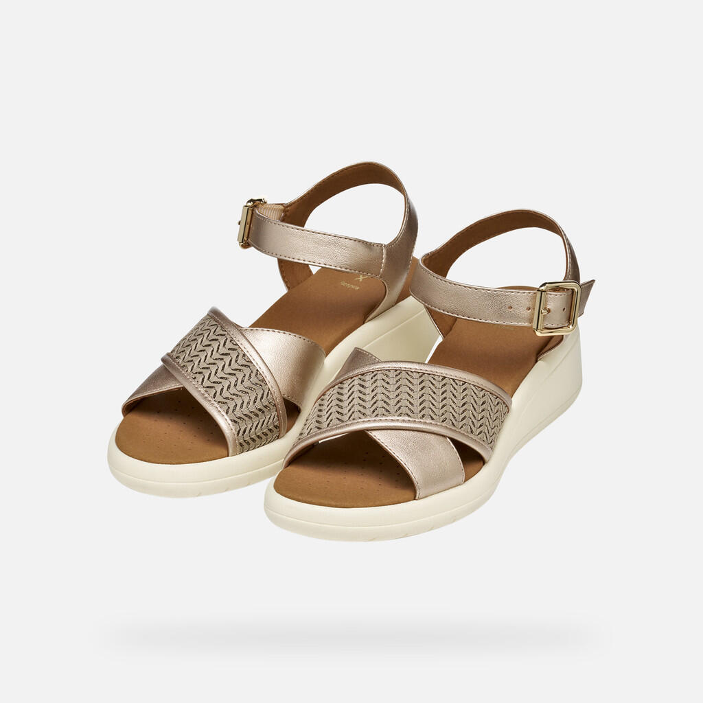Sandales Femme MELICONIA WOMAN Champagne/Beige 4/7