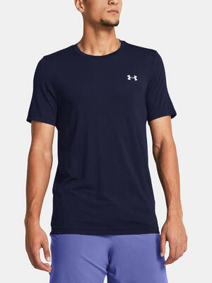 Under armour vanish seamless jersey met korte mouwen blauw heren