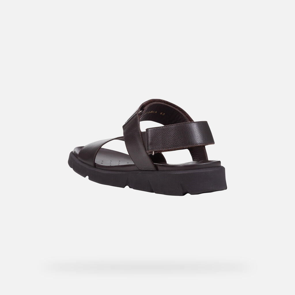 Sandales Homme U XAND 2S Cognac 4/7