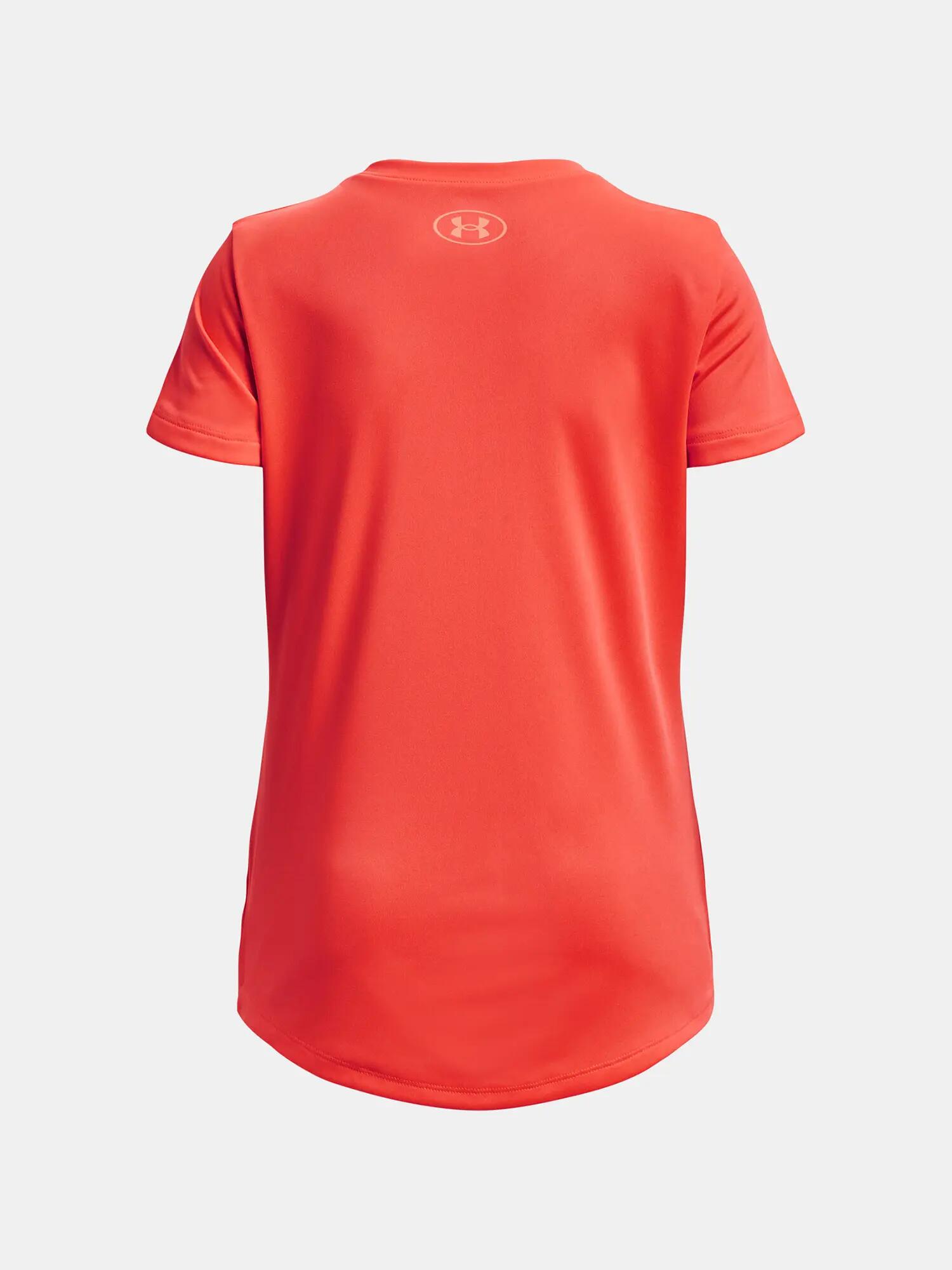 Lány póló Under Armour Tech Solid Print Fill BL SSC 2/2