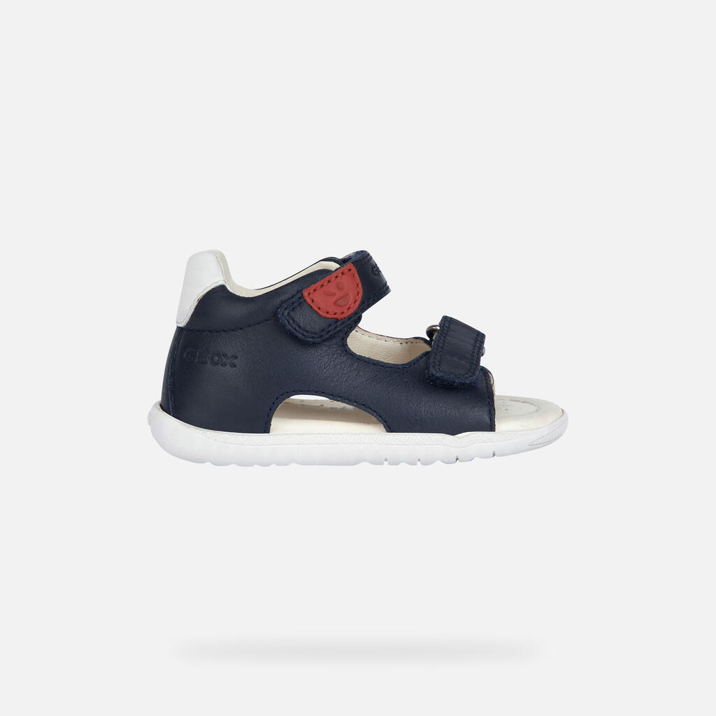 Premiers Pas Bébé Garçon B SANDAL MACCHIA BOY Bleu Marine 2/7