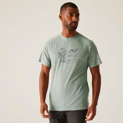 Heren trekking t-shirt regatta escade