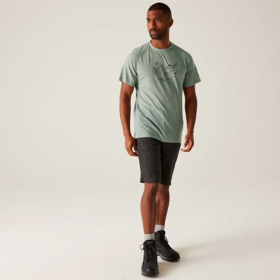 Heren trekking T-shirt REGATTA Escade 3/7