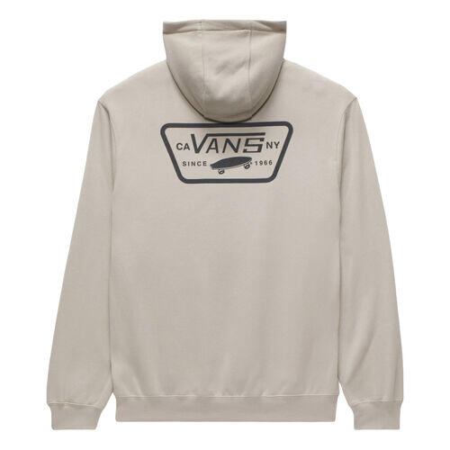 Sudadera Beige Vans Full Patch Pullover Hoodie London Fog de Ajuste Clásico 4/4