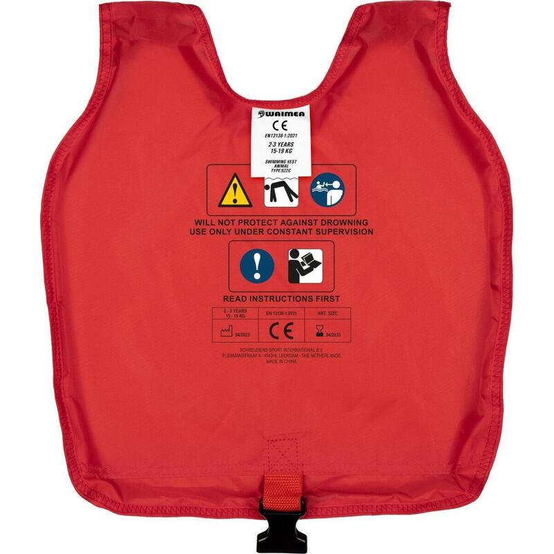 Vesta Înot Waimea Animal 2-3 ani 15-19 kg Roșu