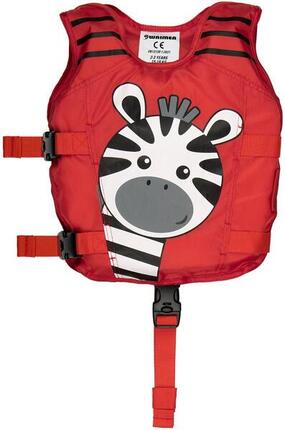 Gilet de sauvetage enfant animal - 2-3 ans - 15-19 kg - Rouge