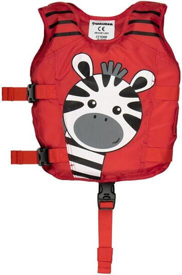 Gilet de sauvetage enfant animal - 2-3 ans - 15-19 kg - Rouge