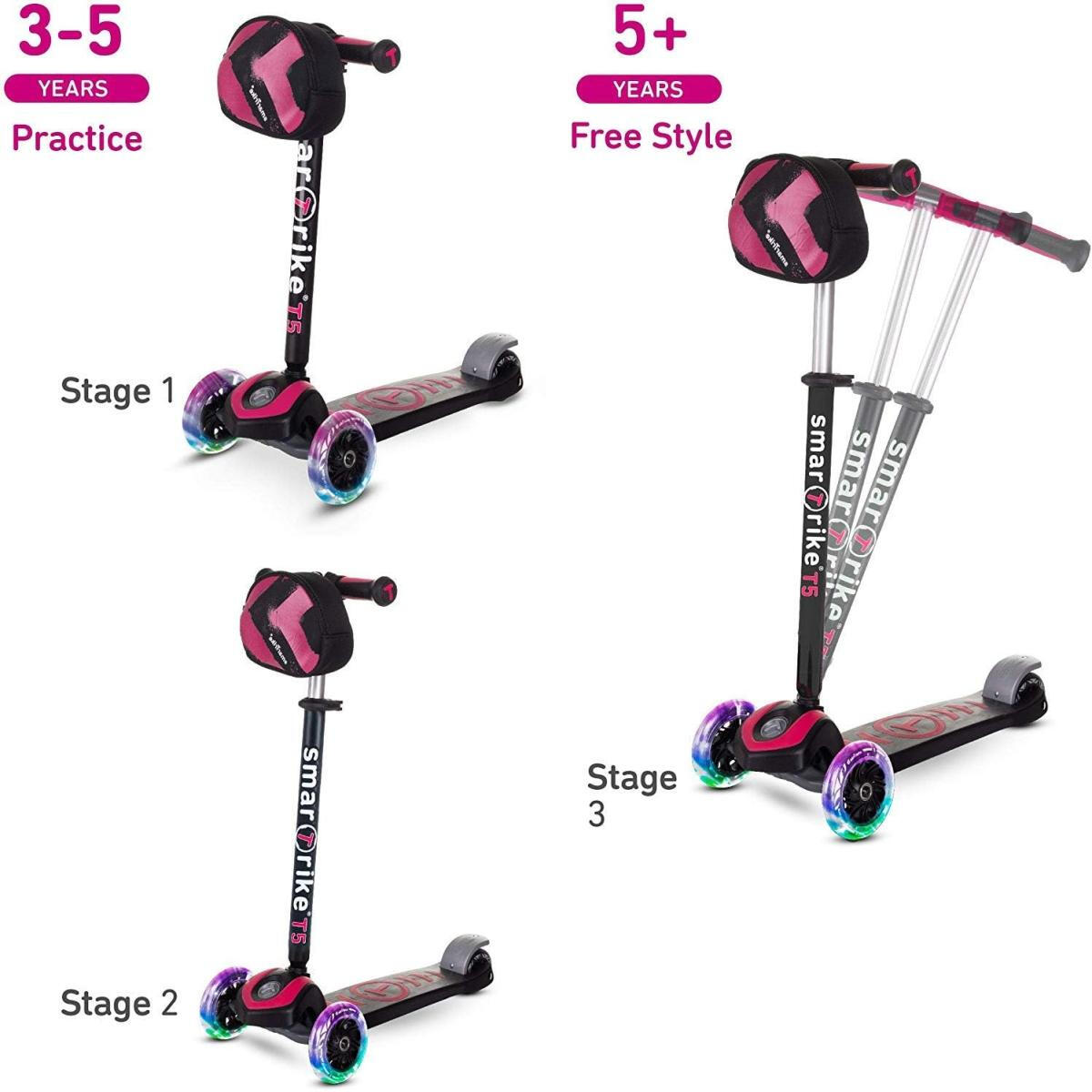 Scooter Smartrike T5 rose 2/2