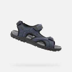Sandales Homme U SANDAL STRADA Bleu Marine/Gris Foncé