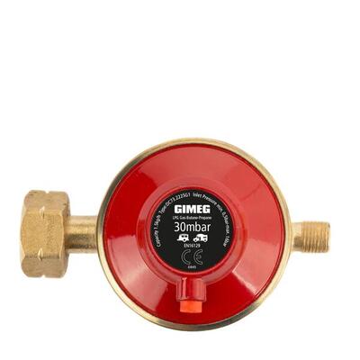 Universele drukregelaar 1/4 inch links afblaas 30mbar drukregelaars los rood