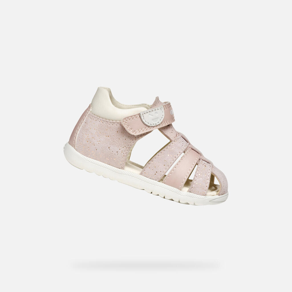 Sandale Geox Model B Sandal Macchia Gir Culoare Roz