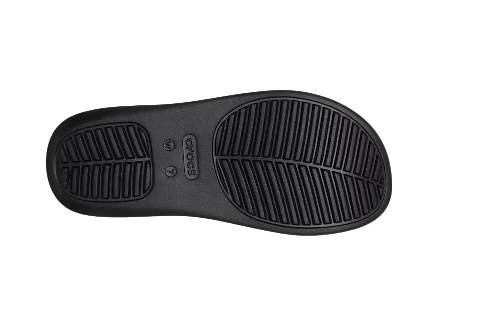 Getaway Platform Flip Slippers Dames synthetische slippers Black 6/6