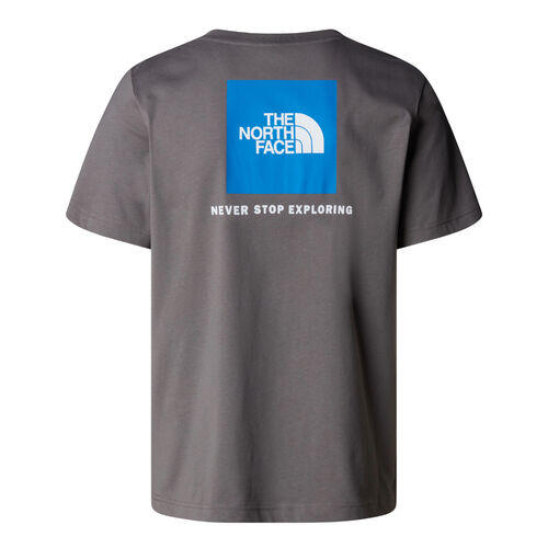 Camiseta Gris The North Face Redbox Tee Smoked Pearl-Hero Blue 5/5