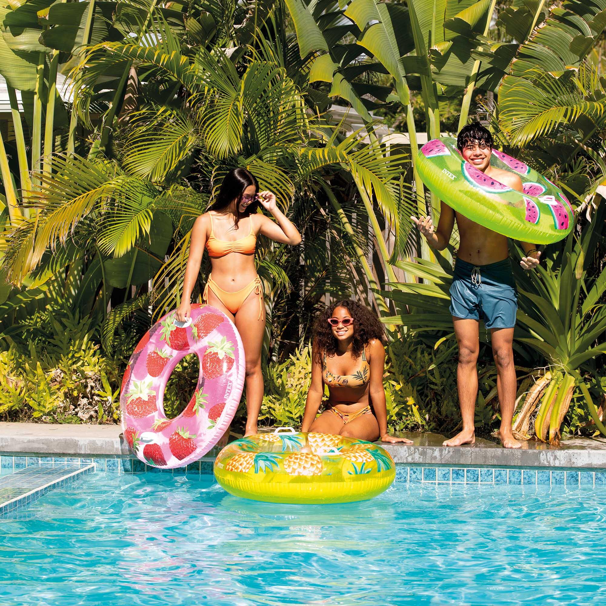 Nafukovací kruh INTEX 56261 TROPICAL FRUIT 107 cm 6/6