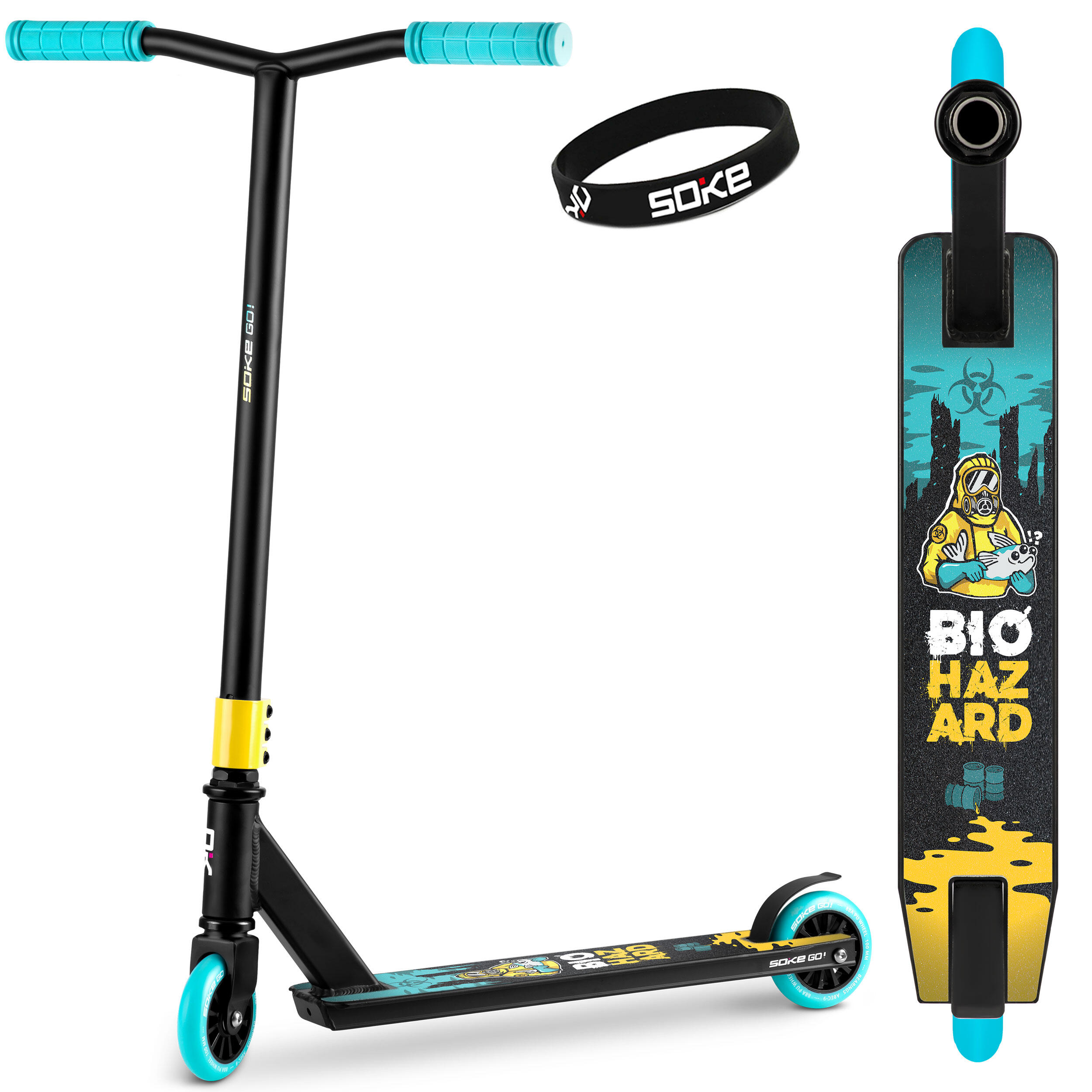 SOKE Monopattini bambino Soke Go, Turquoise