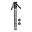 Set bastoane de mers - Reglabile cu precizie 63 - 135 cm - Negre