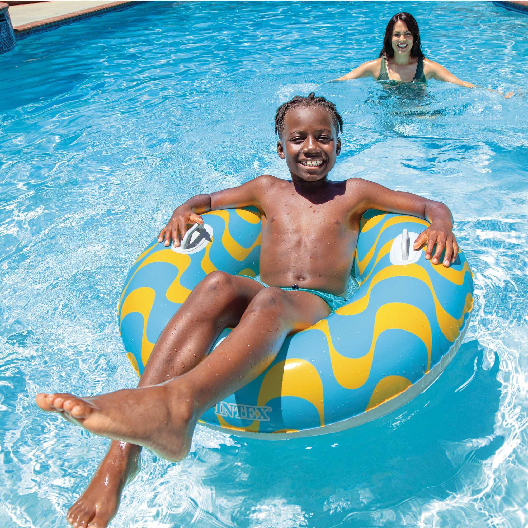 Intex Opblaas zwemband Swirly Whirly 91cm 5/6