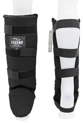 Protège-tibias Legend Fast Enfant/Adulte Noir Coton