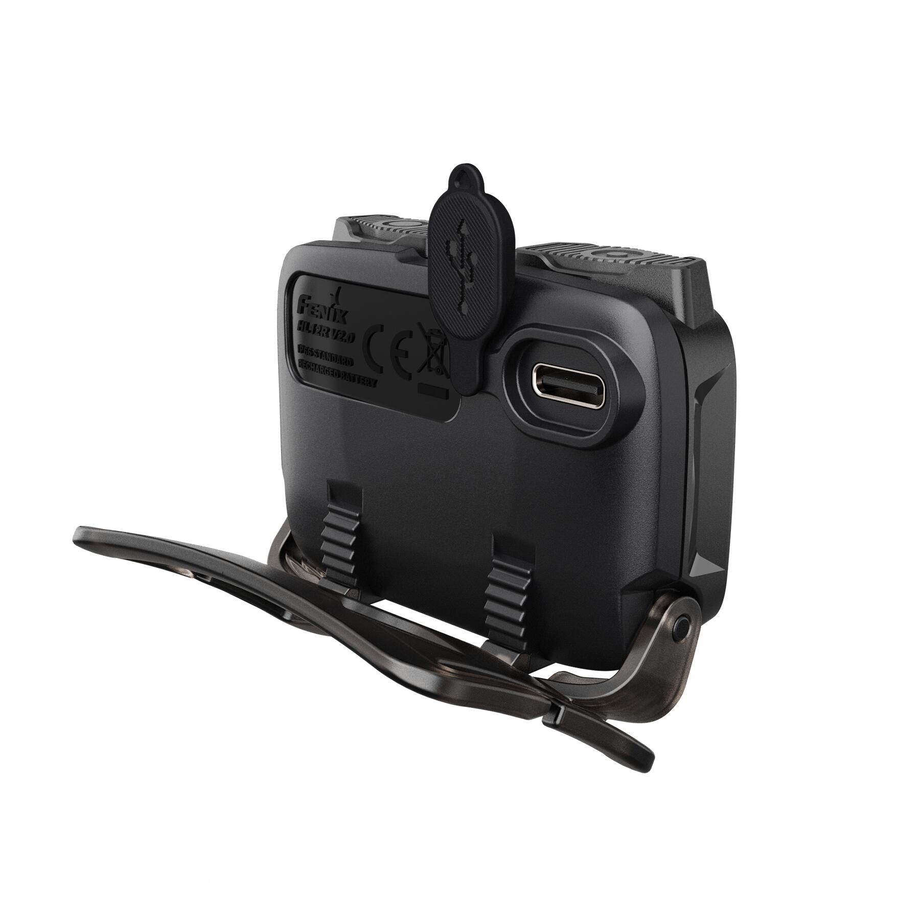 Lampe frontale randonnée unisexe 500 lm FENIX HL12R V2.0 - Noir 4/4