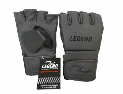 Bokszak / mma handschoenen heren/dames mat zwart pu