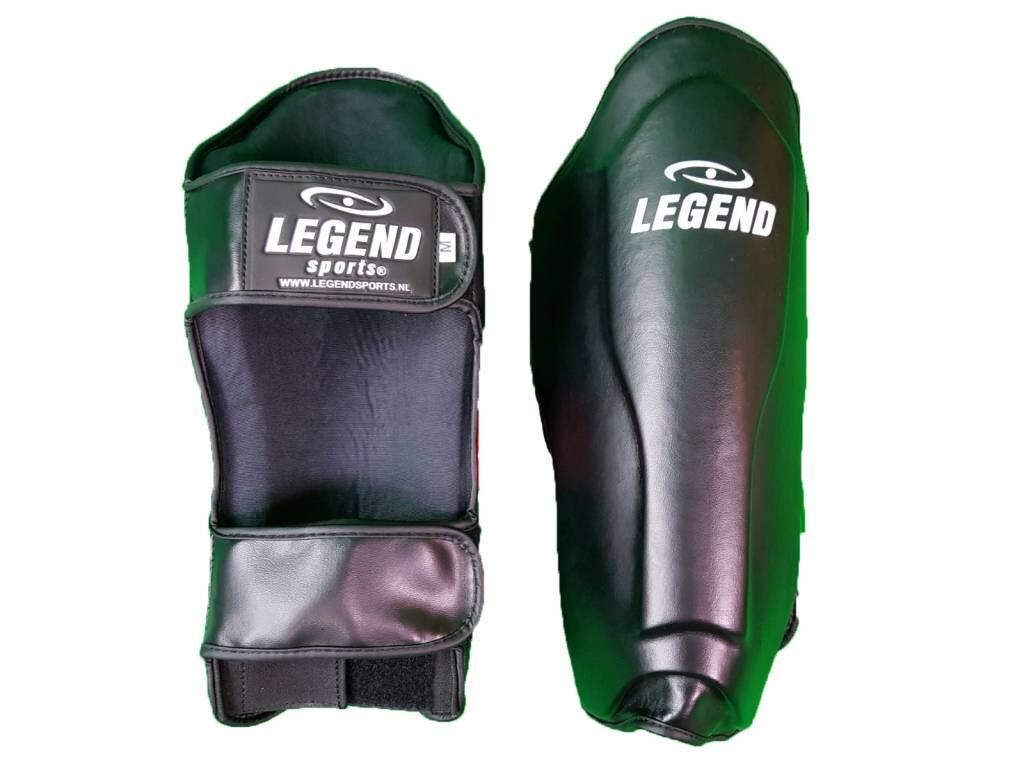 Krav Maga Scheenbeschermers Heren/Dames Zwart  PU 5/5