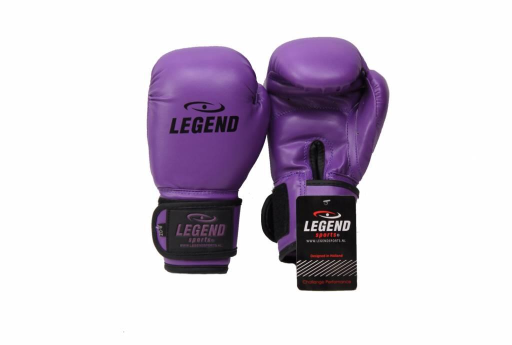 Gants de Boxe Enfant 4-8 ans Violet 4oz/6oz PU 1/5