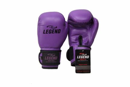 Gants de Boxe Enfant 4-8 ans Violet 4oz/6oz PU