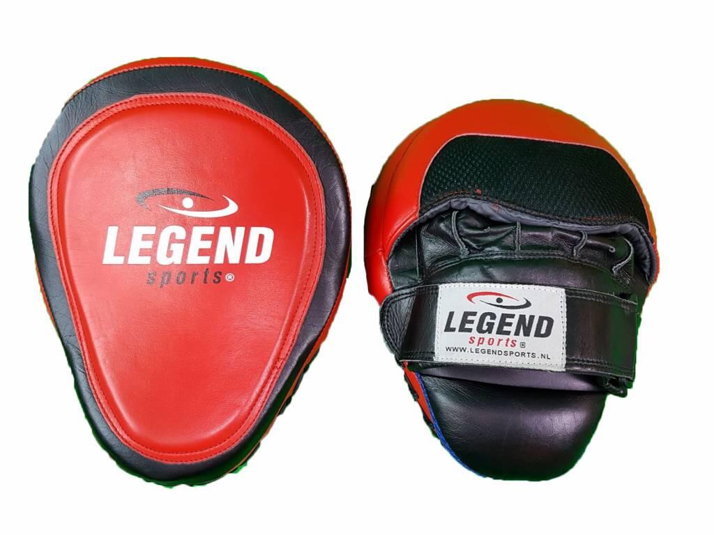 Focus Pads Rood Leer - Gemaakt van beste runderleder - Super lichtgewicht - 2/3