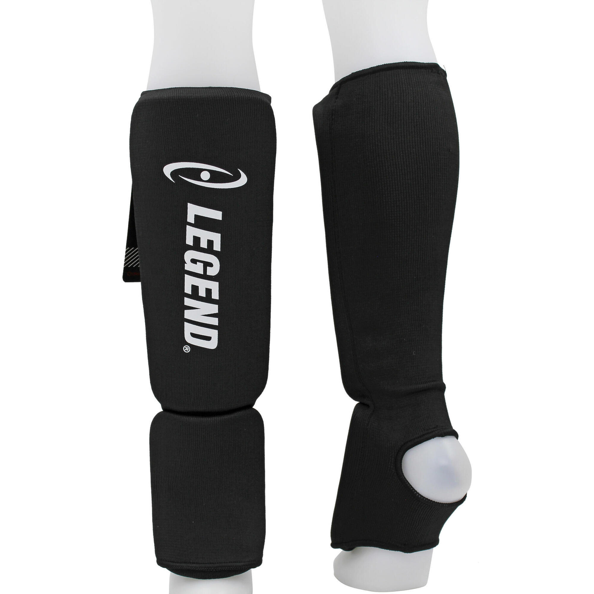 Legend Sports - Protège-tibias Legend Easy Enfants/adultes Noir Élastique - Protège-tibia - Noir - 42 M/l - Decathlon