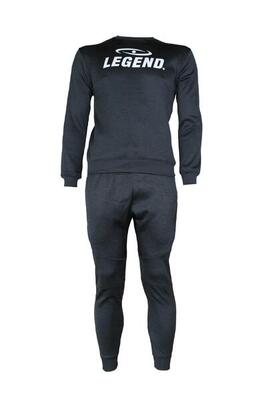 Legend sports slimfit joggingpak zwart – kids & volwassenen