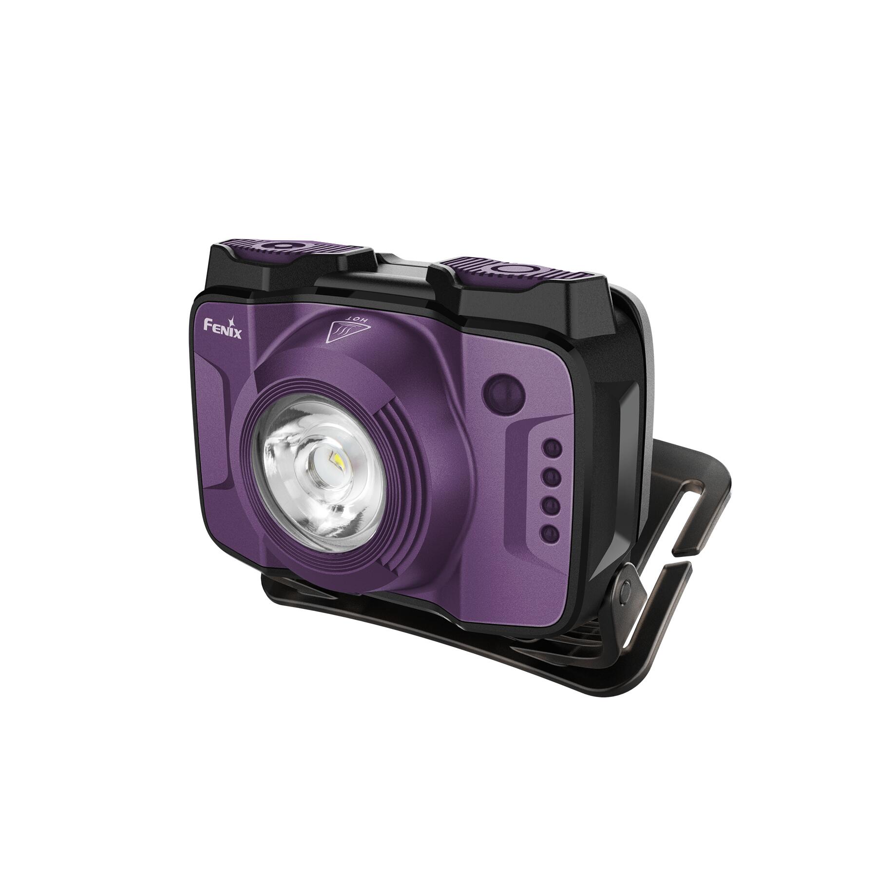 Lampe frontale randonnée unisexe rechargeable USB-C 500 lm HL12R V2.0 violet 2/4