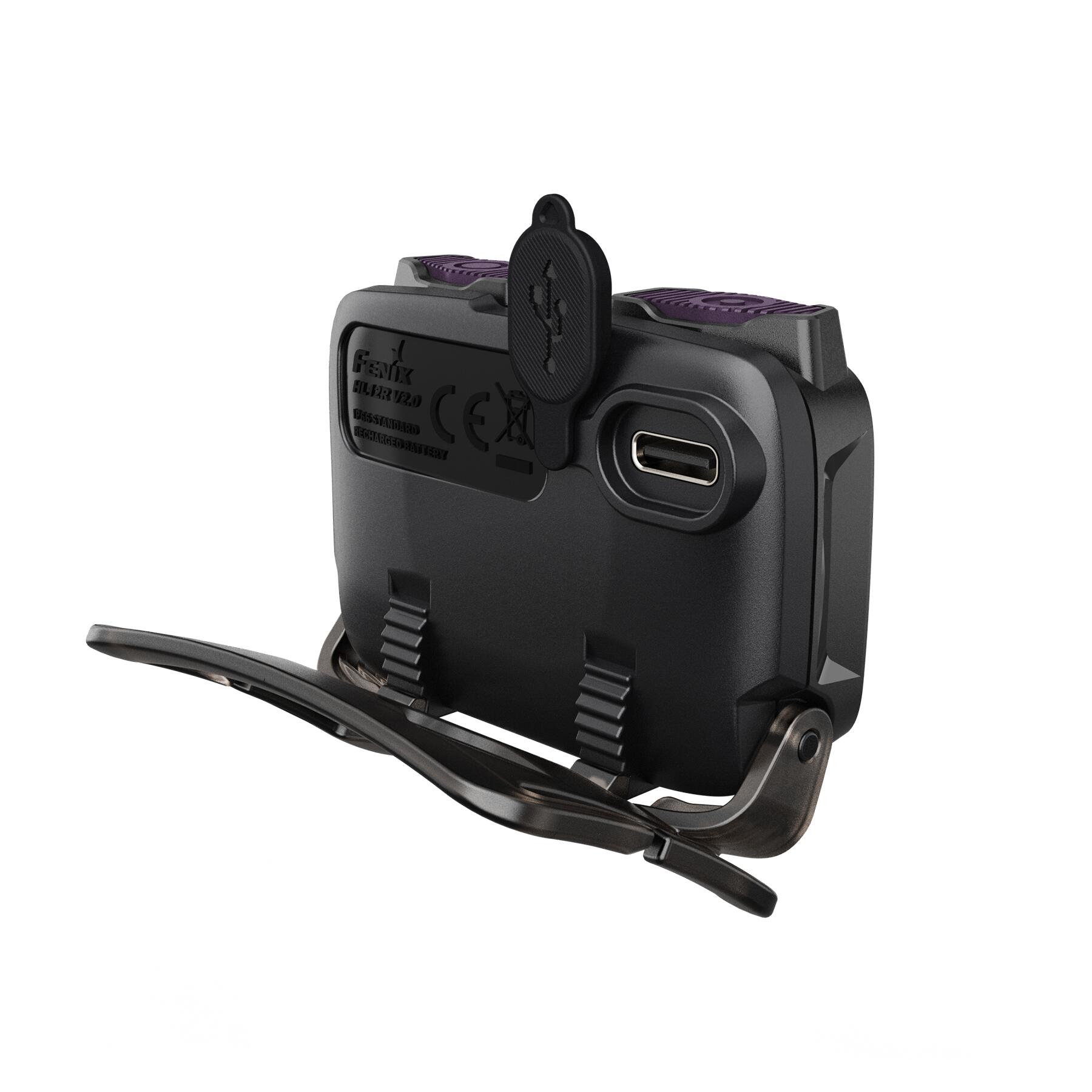 Lampe frontale randonnée unisexe rechargeable USB-C 500 lm HL12R V2.0 violet 4/4