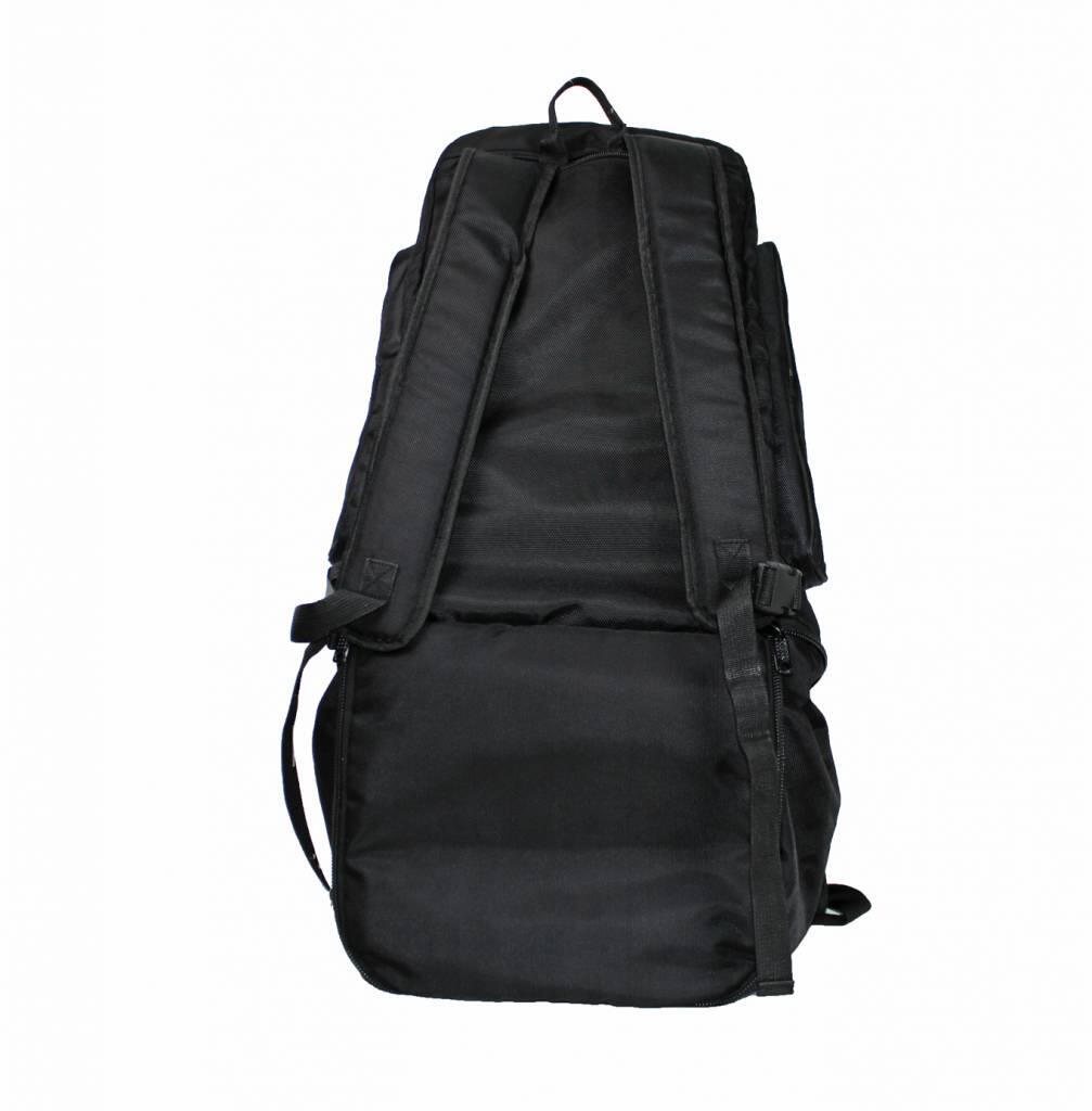 Sporttas Legend aanpasbaar backpack tas 2 in 1 zwart 3/6