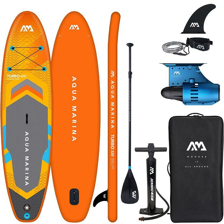 AQUA MARINA Paddleboard s motorem AQUA MARINA GO Turbo 320