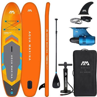 SUP Aqua Marina Go Turbo 366 12'0 Con Motore Aqua Marina Bluedrive S