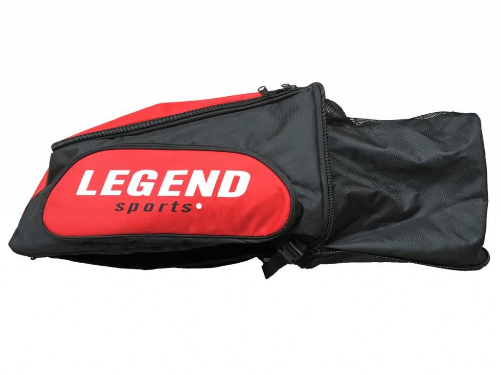 Sporttas Legend aanpasbaar backpack tas 2 in 1 rood 1/5