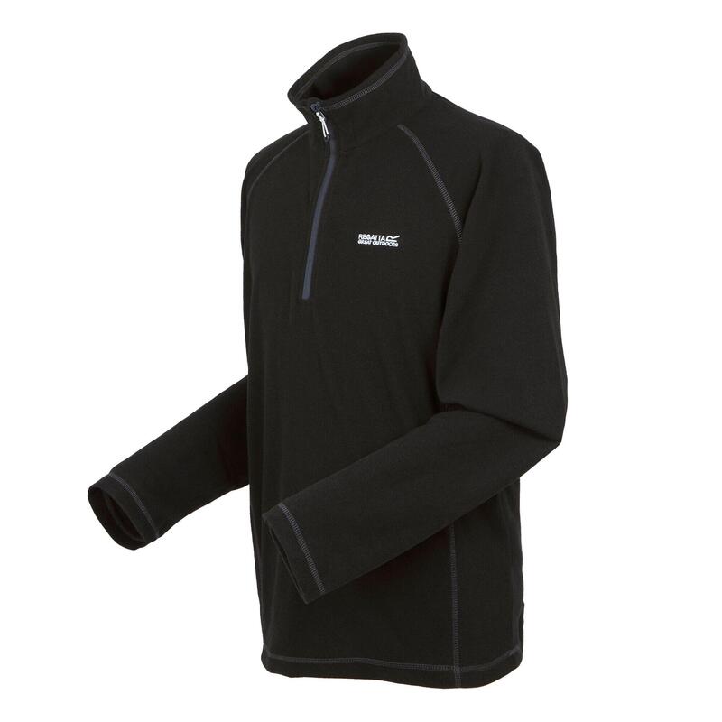 Mikrofleece Pullover Montes Men Wandern/Outdoor/Trekking Herren Black