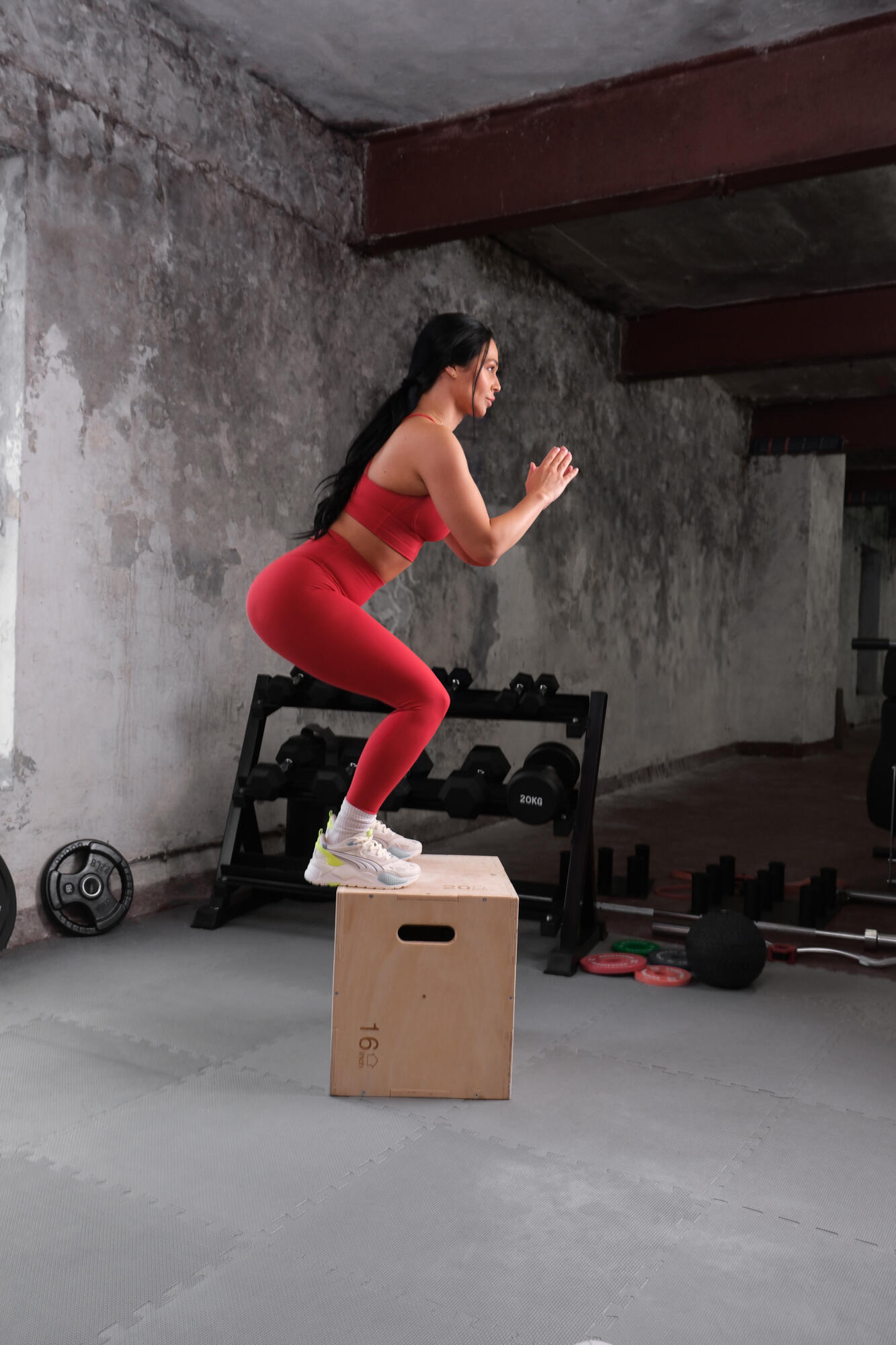 Plyometric Plyo Jump Box Wood Premium Equipment 6/7
