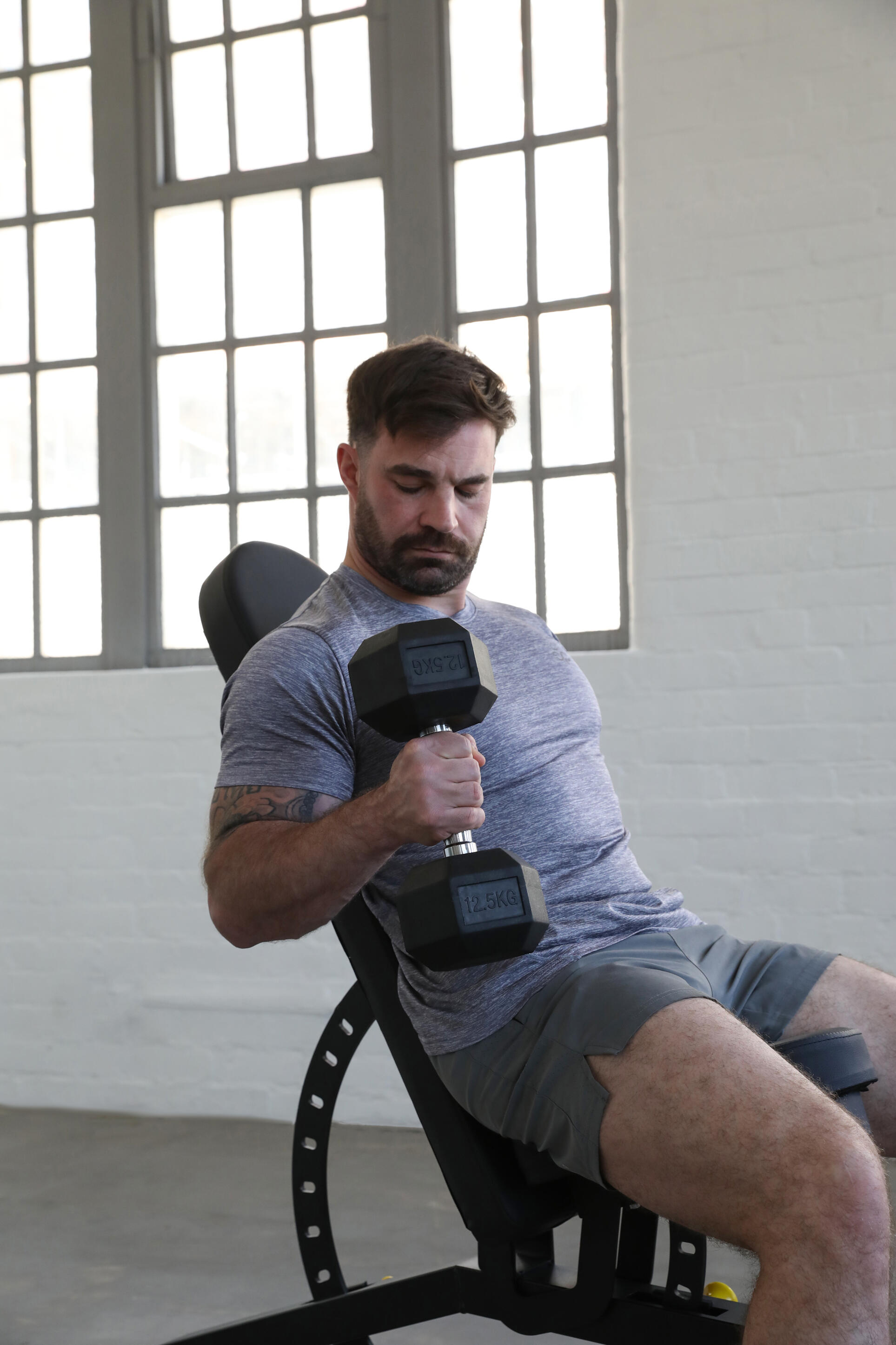 Hex Dumbbells - 2 x 10KG 5/7