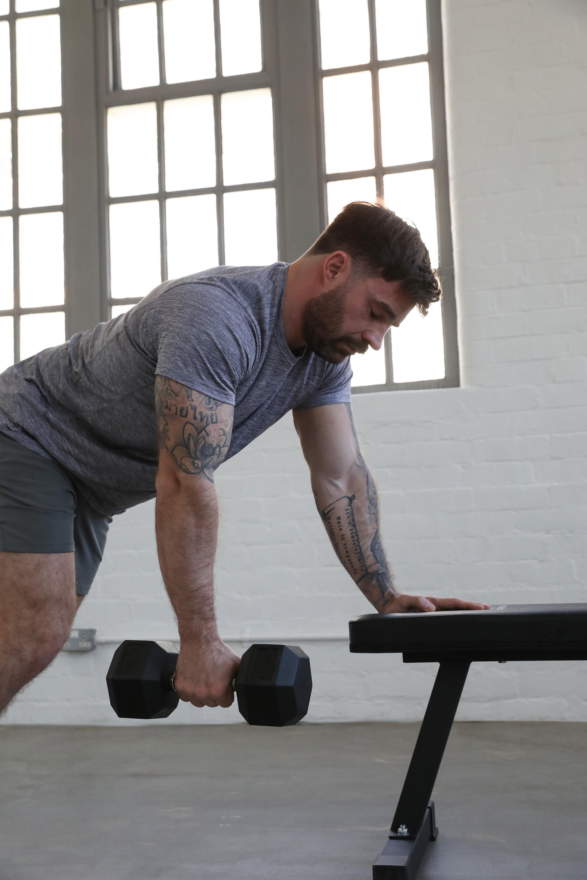 5-15KG Hex Dumbbell Set (5KG Increments) 6/7