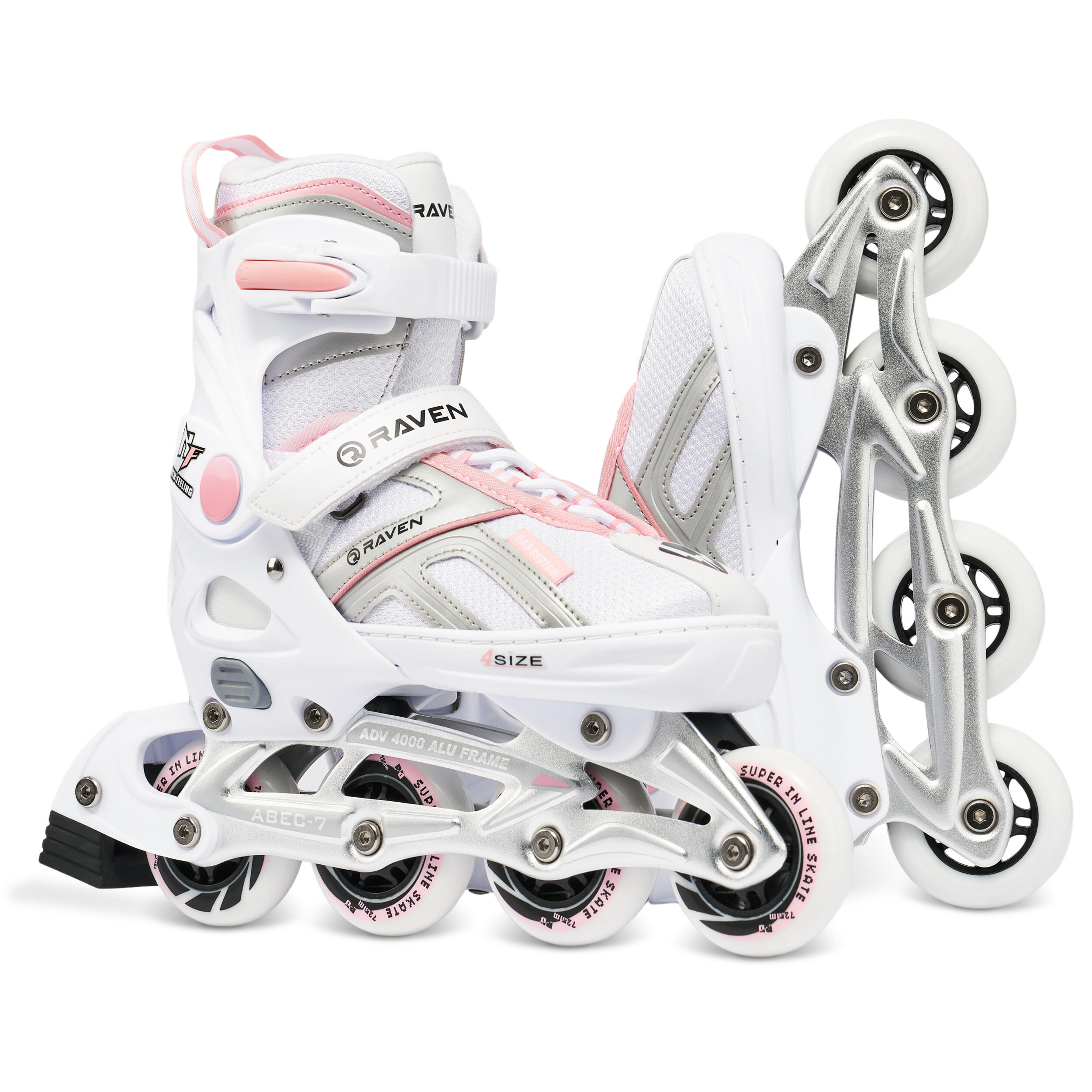 Patins de rodas ajustáveis Raven Pulse 2 em 1 2/7