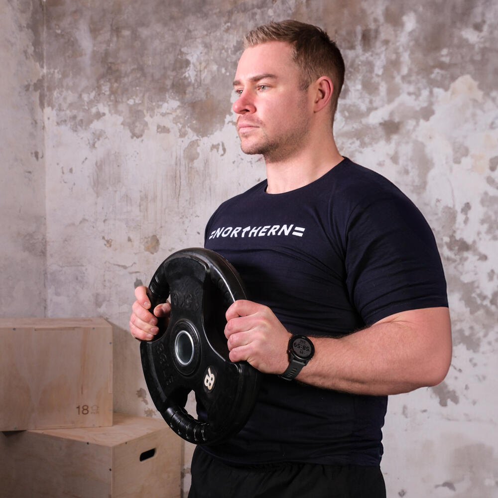 60KG Tri-Grip Olympic Weight Plates Set 7/7