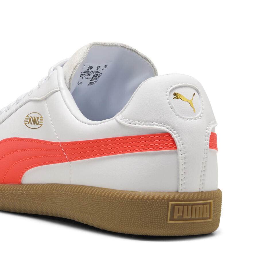 Buty piłkarskie KING 21 IT PUMA White Glowing Red