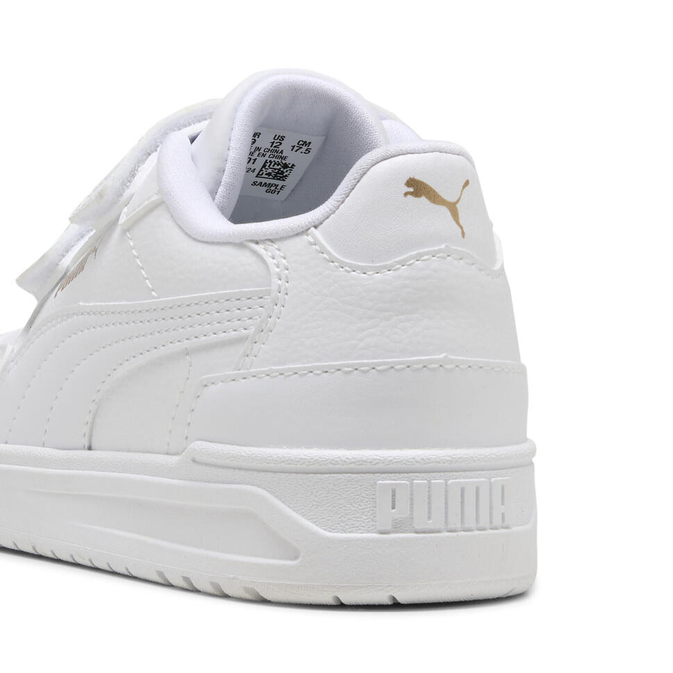 Dziecięce niskie sneakersy Shuffle Downtown PUMA White Gold