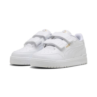 Zapatillas Shuffle Downtown Low Niños PUMA White Gold