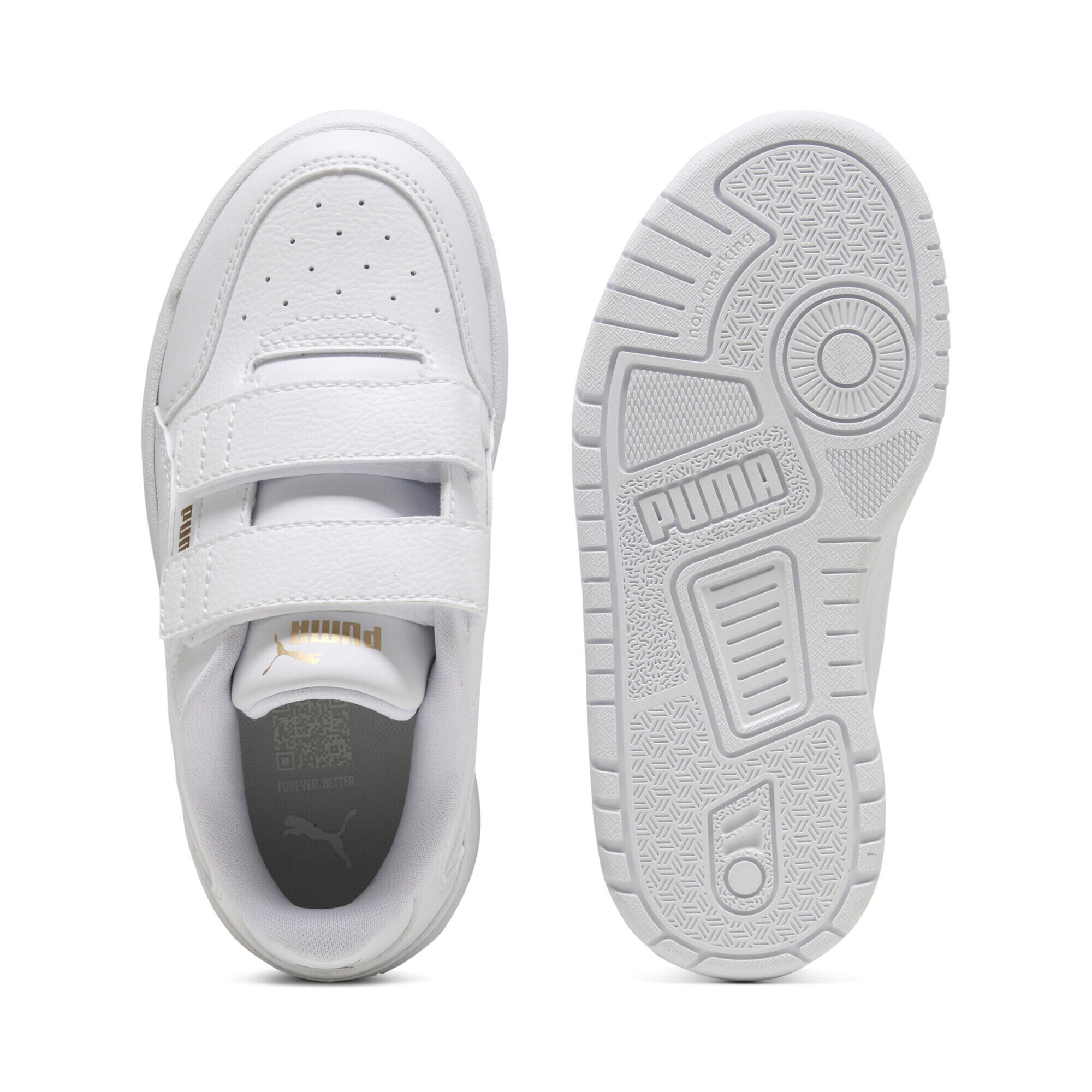 Sapatilhas fitness infantil couro sintético Shuffle Downtown Low PUMA 4/7