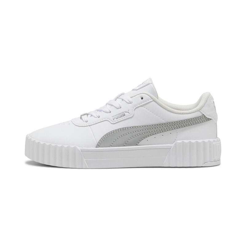 Damskie sneakersy Carina 3.0 Day Night PUMA White Silver Metallic