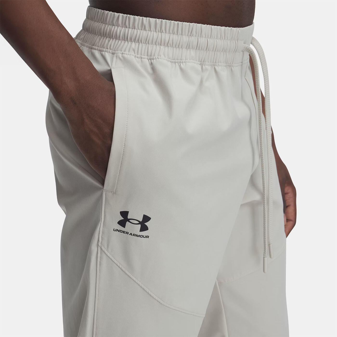 Pantalon de jogging UA Vibe Woven pour homme Under Armour Beige 3/4