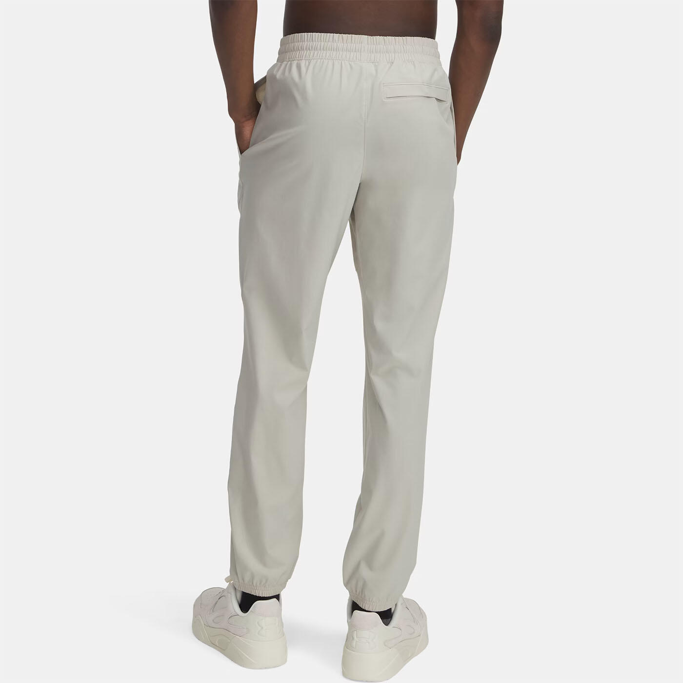 Pantalón de chándal UA Vibe Woven para hombre Under Armour Beige 2/4